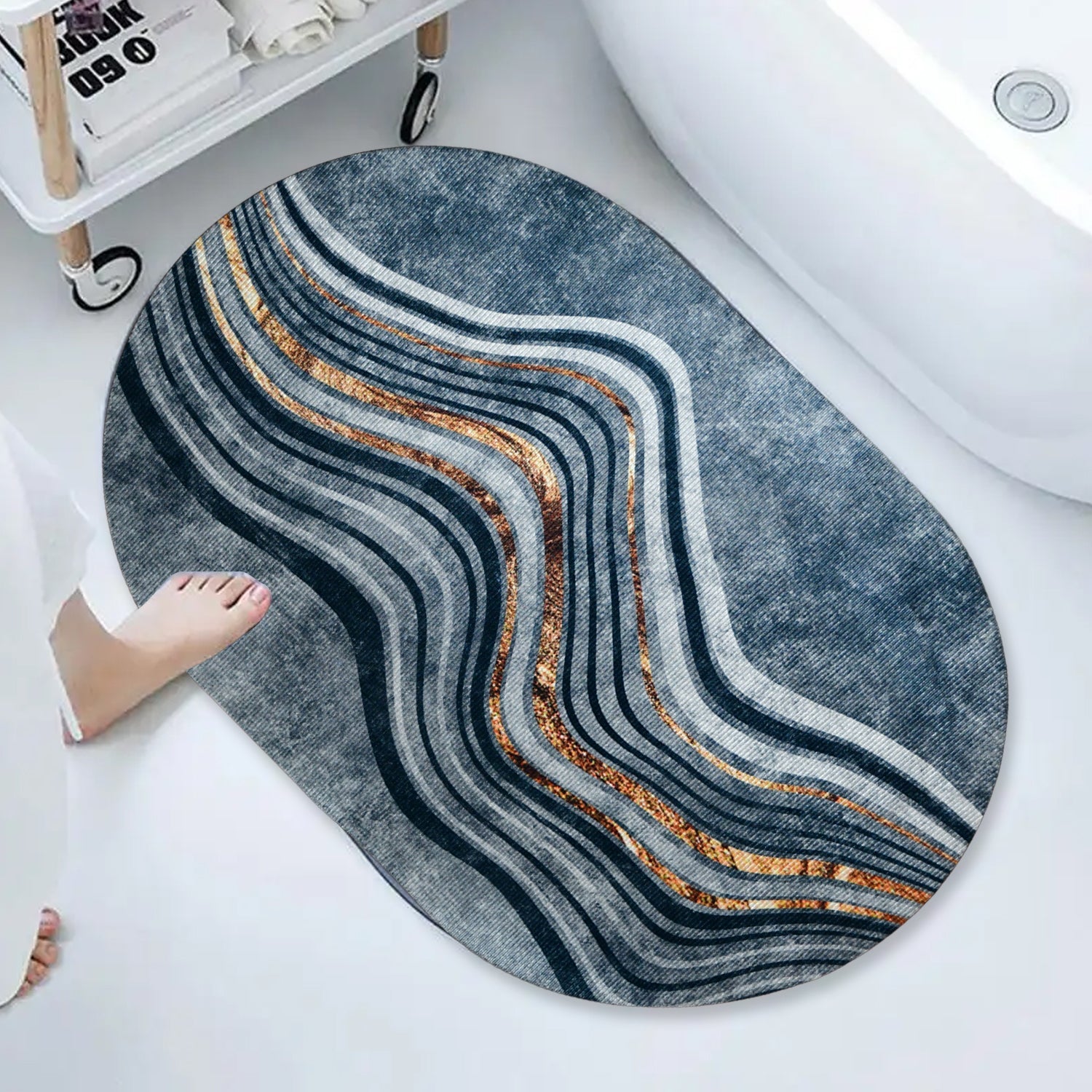 Floor Mat, Bath Mat, Door Mat Floral Pattern, Washable, Non-Slip, Stylish, Design Print Rug Mat, Stylish, Quality, Abrasion Resistant, Soundproofing, Hot Carpet, All Seasons, For Kitchen, Bedroom, Living Room (59x40 Cm) Floor Mat, Bath Mat, Door Mat Floral Pattern, Washable, Non-Slip, Stylish, Design Print Rug Mat, Stylish, Quality, Abrasion Resistant, Soundproofing, Hot Carpet, All Seasons, For Kitchen, Bedroom, Living Room (59x40 Cm)